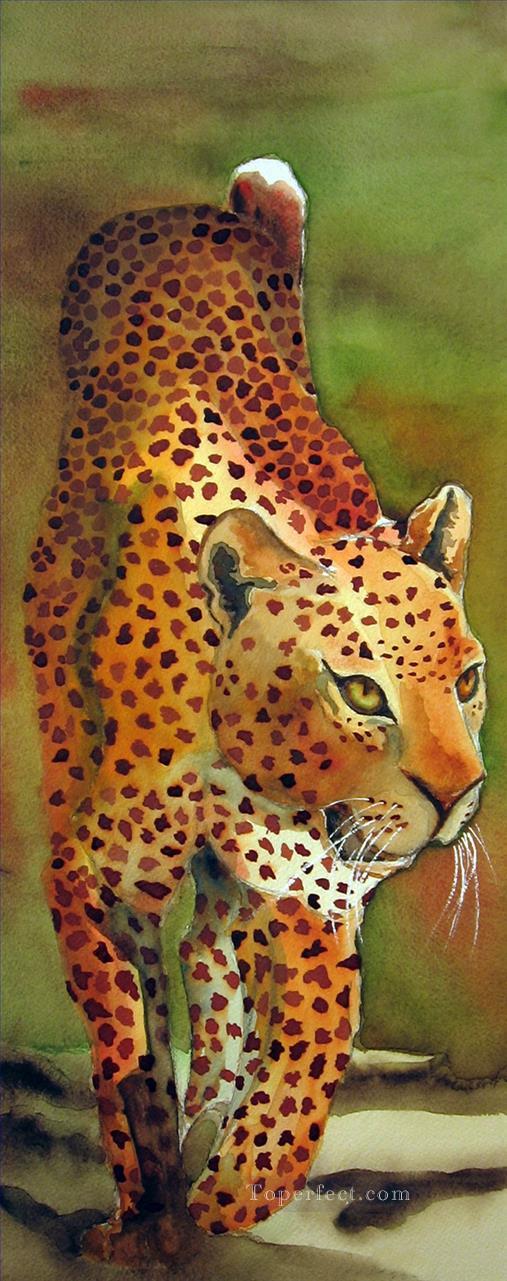 léopard 11 Peintures à l'huile